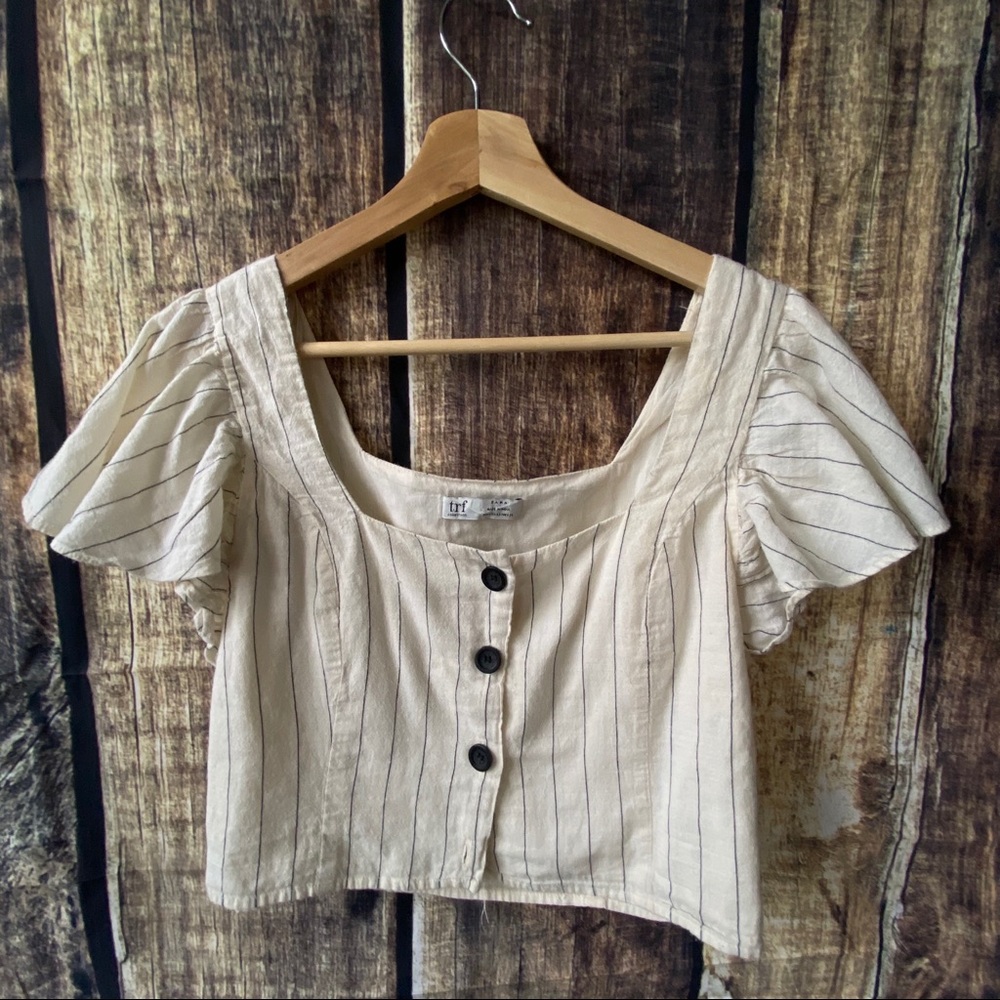 Stripped crop top